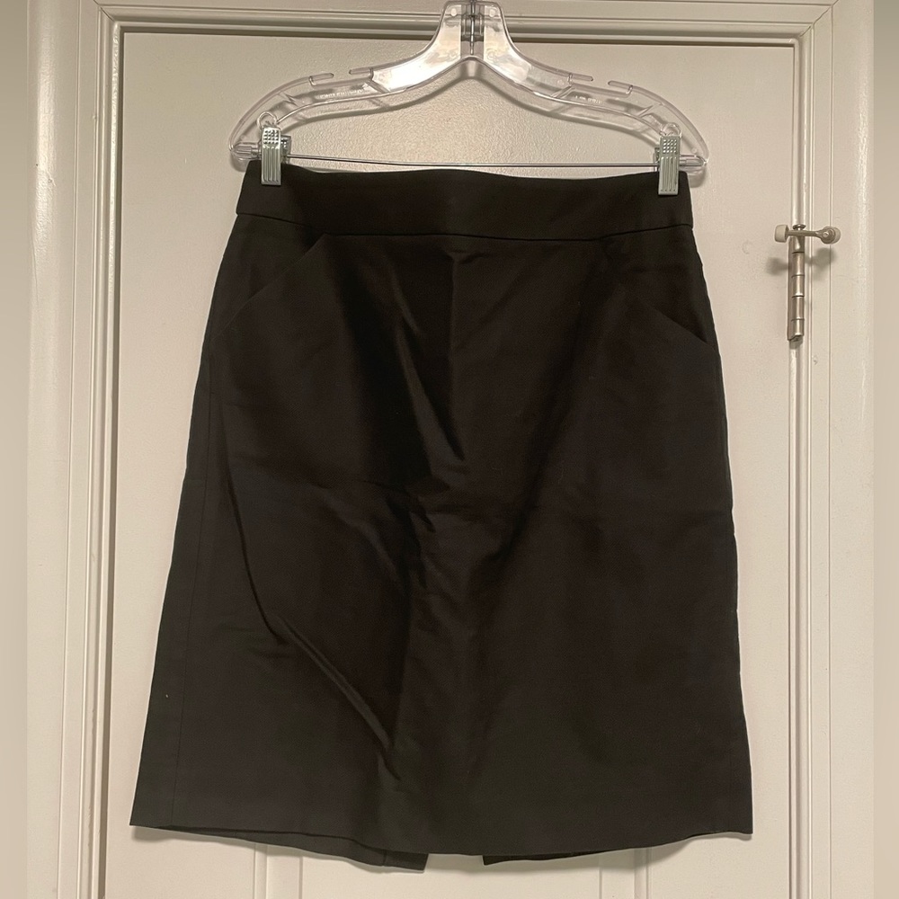Great Black pencil skirt from J Crew with rear darting size 14